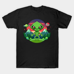 traveling aliens T-Shirt